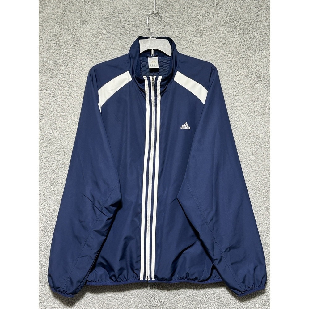 Vintage Adidas Climaproof Track Jacket‎ Mens Sz XL Full Zip Warm Up Activewear